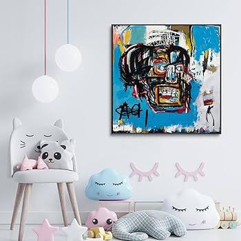 アートポスター ジャン＝ミシェル・バスキア エキシビジョンポスター Amazon｜ポスター ジャン ミシェル バスキア Untitled Skull /限定150